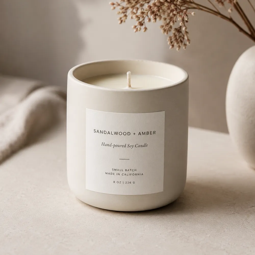 Hand-poured Soy Candle